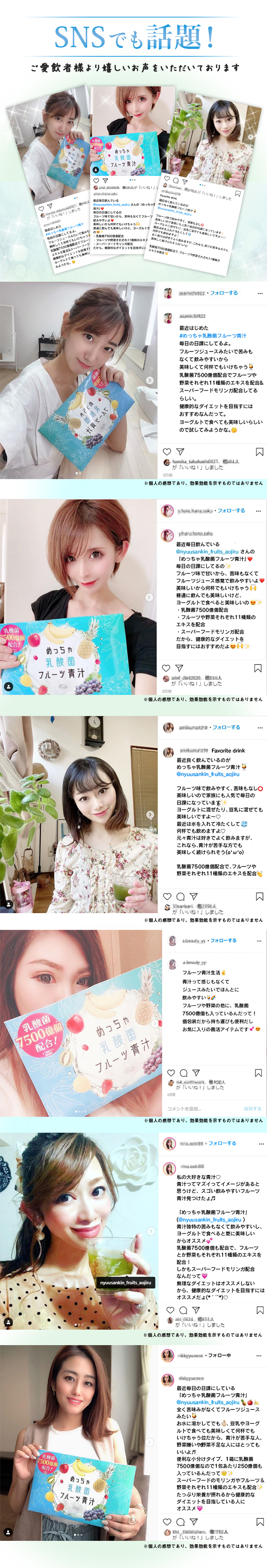 Biesty めっちゃ乳酸菌フルーツ青汁 90g ×4箱セット